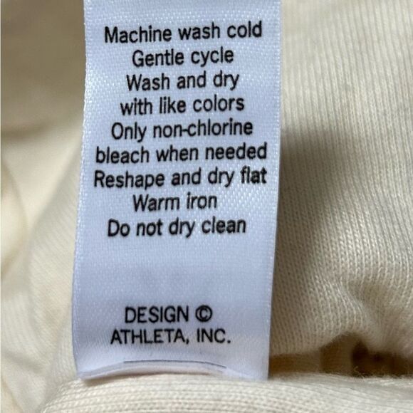 Athleta Women’s Beige Crochet Boho Midi Skirt Lined Size Small 100% Cotton - Picture 8 of 10